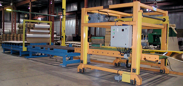 Bundle Splitter Systems 60” or 72” wide with outbound conveyors and paper pass through